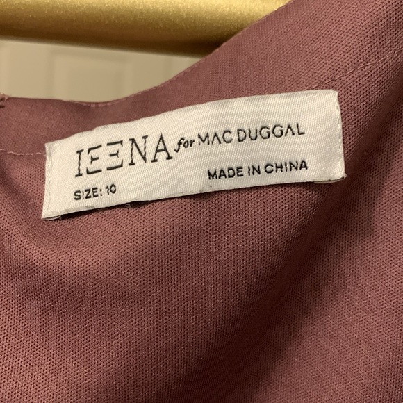 Mac Duggal dress in a mauve size 10 - Picture 10 of 17